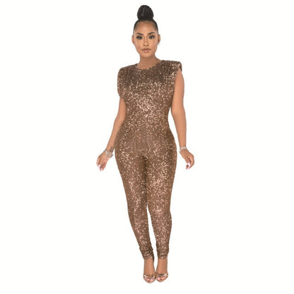 Chaqueta Gótica Night Sequin Jumpsuit