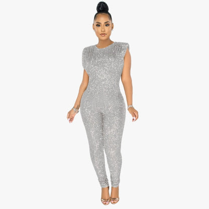 Chaqueta Gótica Night Sequin Jumpsuit