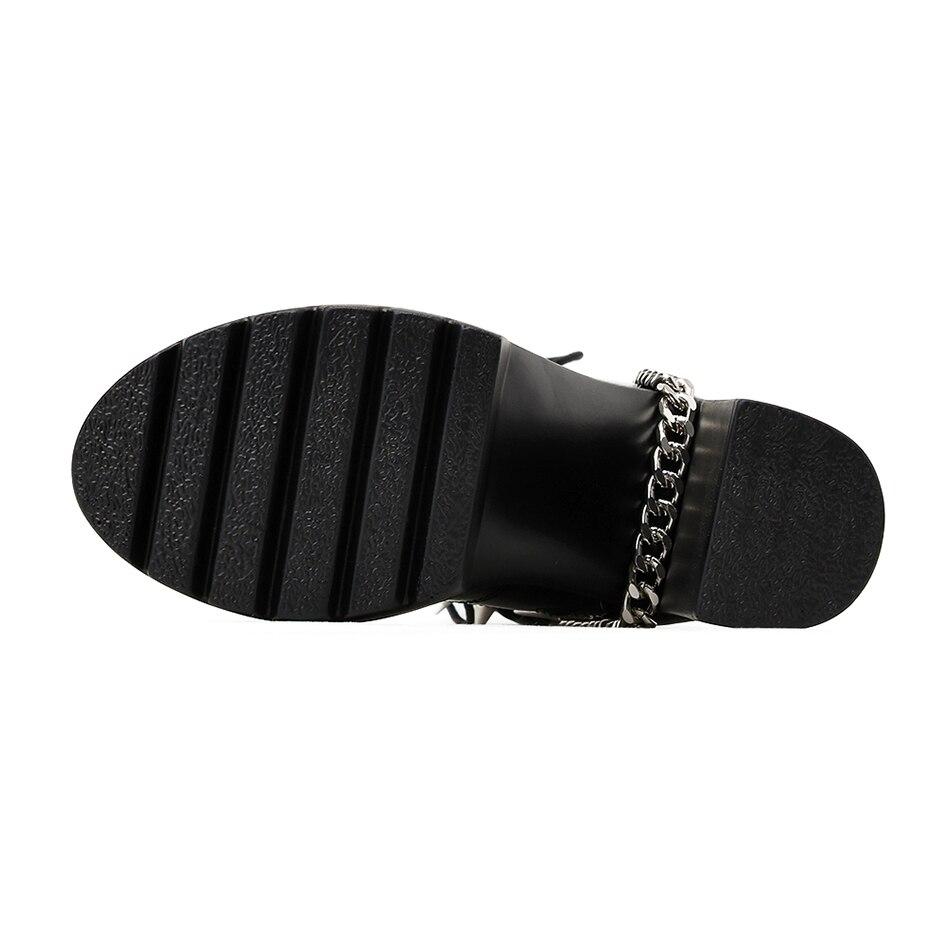 Tacones Góticos Chain High