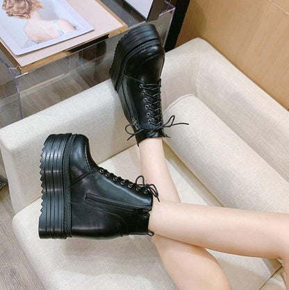 Botas Góticas Skull Ankle