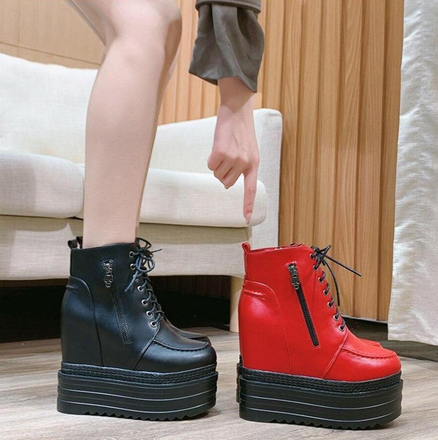 Botas Góticas Skull Ankle