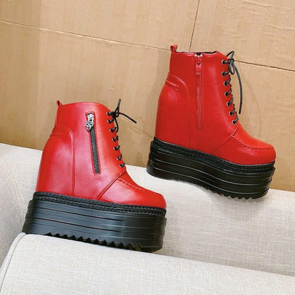 Botas Góticas Skull Ankle