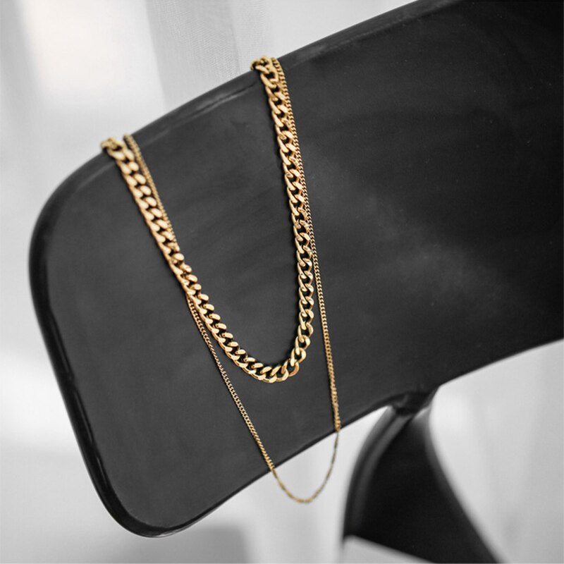 Collar Double Layer Cadena