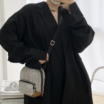 Anacita Rhinestone Crossbody Bolso