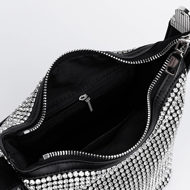 Luveni Bling Rhinestone Bolso