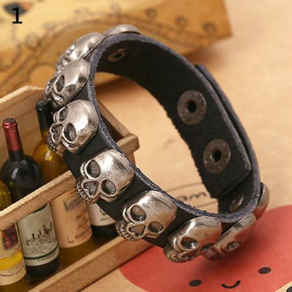 Pulsera Calavera Trenzada del Caos