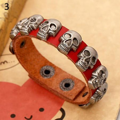 Pulsera Calavera Trenzada del Caos