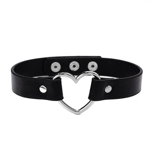 Skinny Heart Collar Maldito