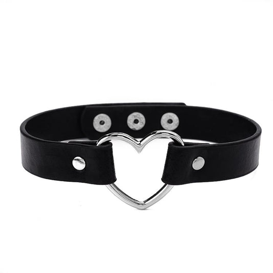 Skinny Heart Collar Maldito