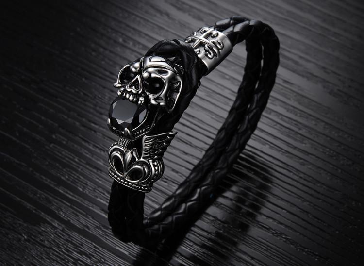 Pulsera Punk Gótica del Caos