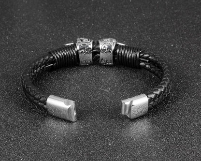 Pulsera Cadena Gótica de Guerra