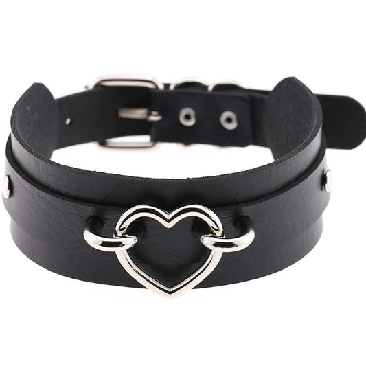 Heart Collar Choker de la Noche Eterna