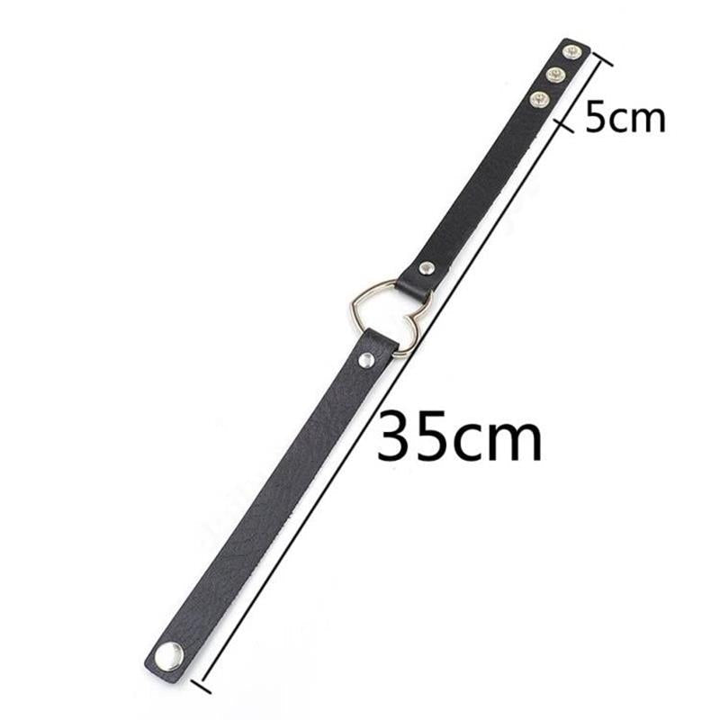 Skinny Heart Collar Maldito