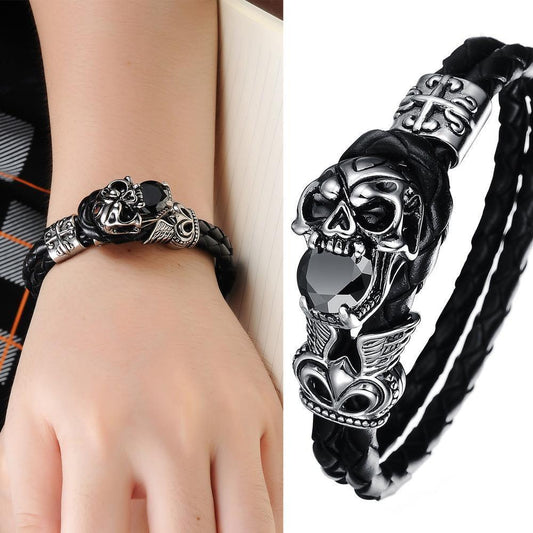 Pulsera Punk Gótica del Caos