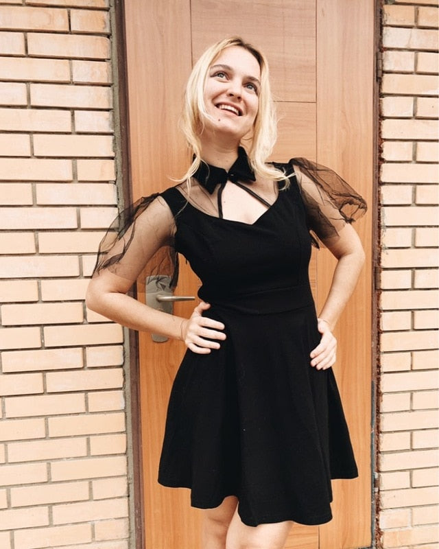 Vestido Gótico Ceniza del Ritual