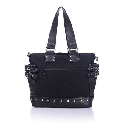 Scared Night Bolso de Cuero Negro