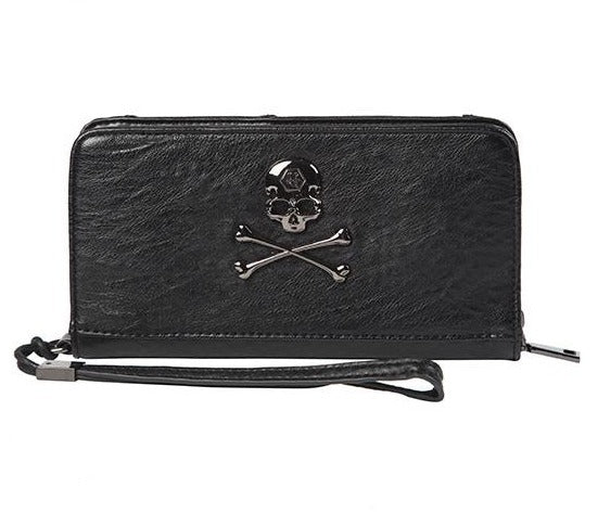 Calavera & Cruz Bones Cartera Ritual