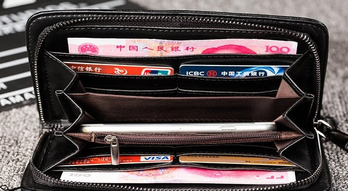 Calavera & Cruz Bones Cartera Ritual