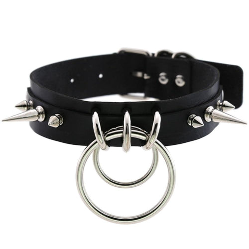 Spiky Choker de Sombra Negra