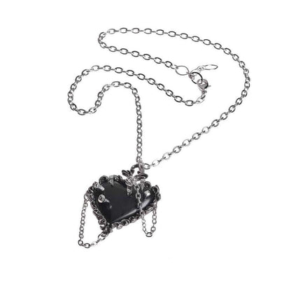 Witches Heart Collar Oscuro