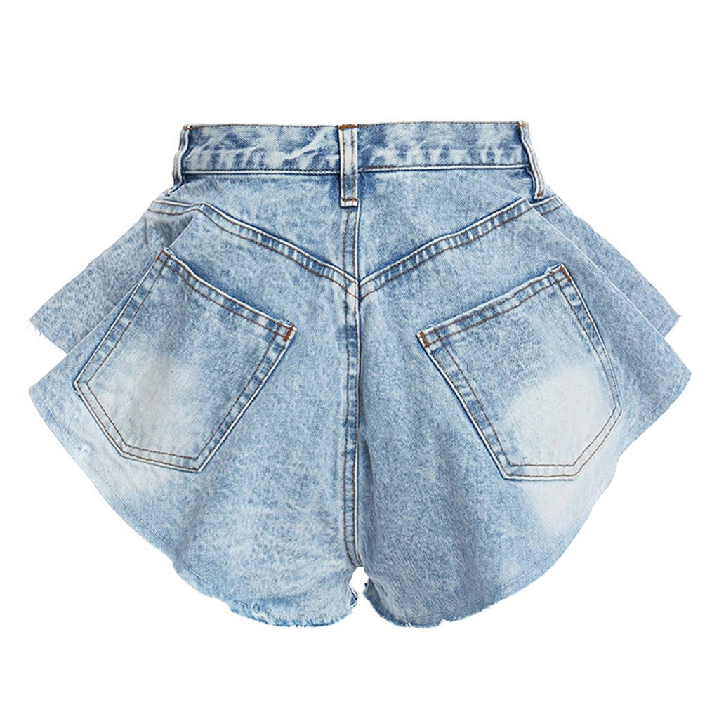 Shorts Góticos Unique High Waist Denim