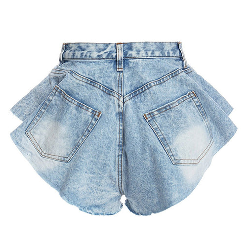 Shorts Góticos Unique High Waist Denim