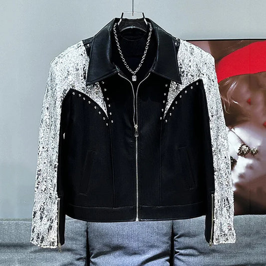 Chaqueta Cargo Negra del Abismo