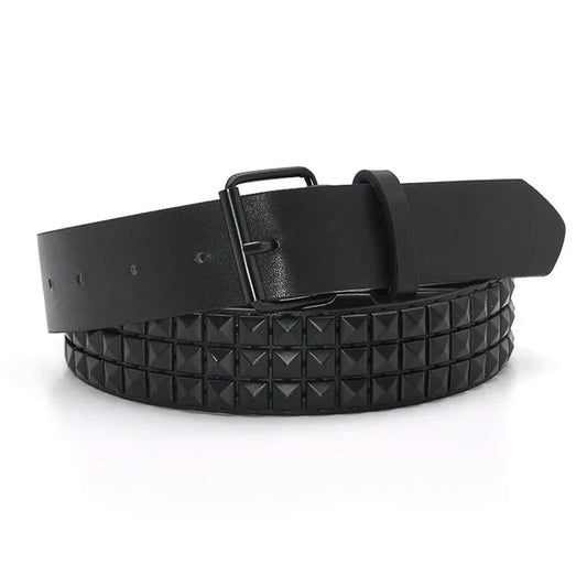 Unisex Studded Cinturón de Medianoche
