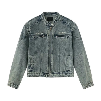 Chaqueta Denim Negra del Caos Urbano