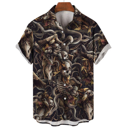 Camiseta Skull Paraíso Infernal