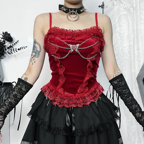 Gothic Corset Top Gótico