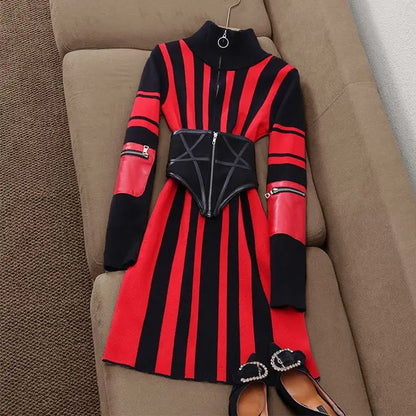 Vestido Gótico Skinny Selene